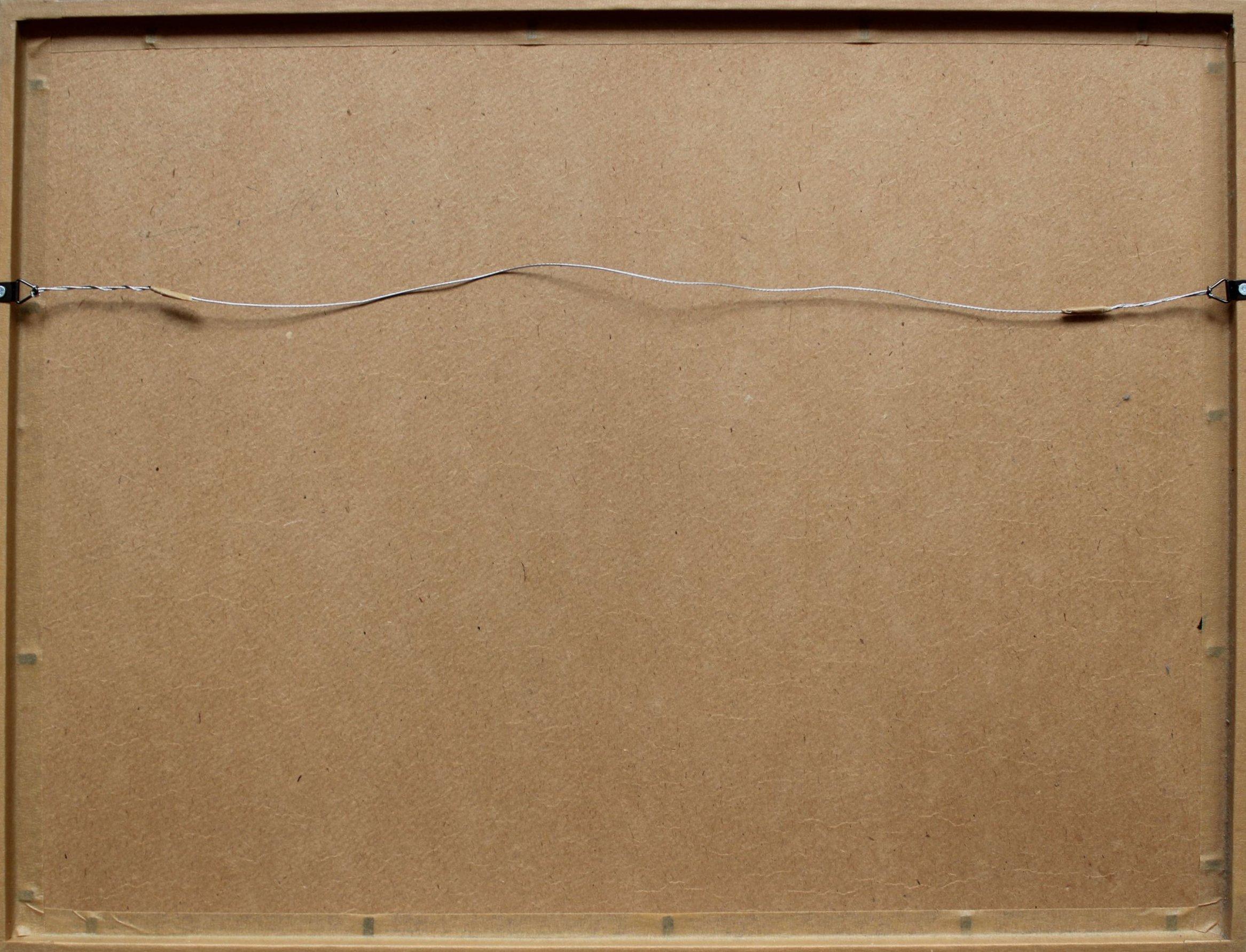Strom, Karton/Öl, 37,5x49 cm im Angebot 4