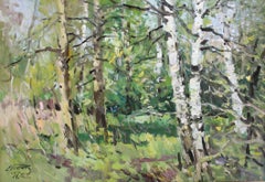 L'été. Huile/carton, 66 x91 cm