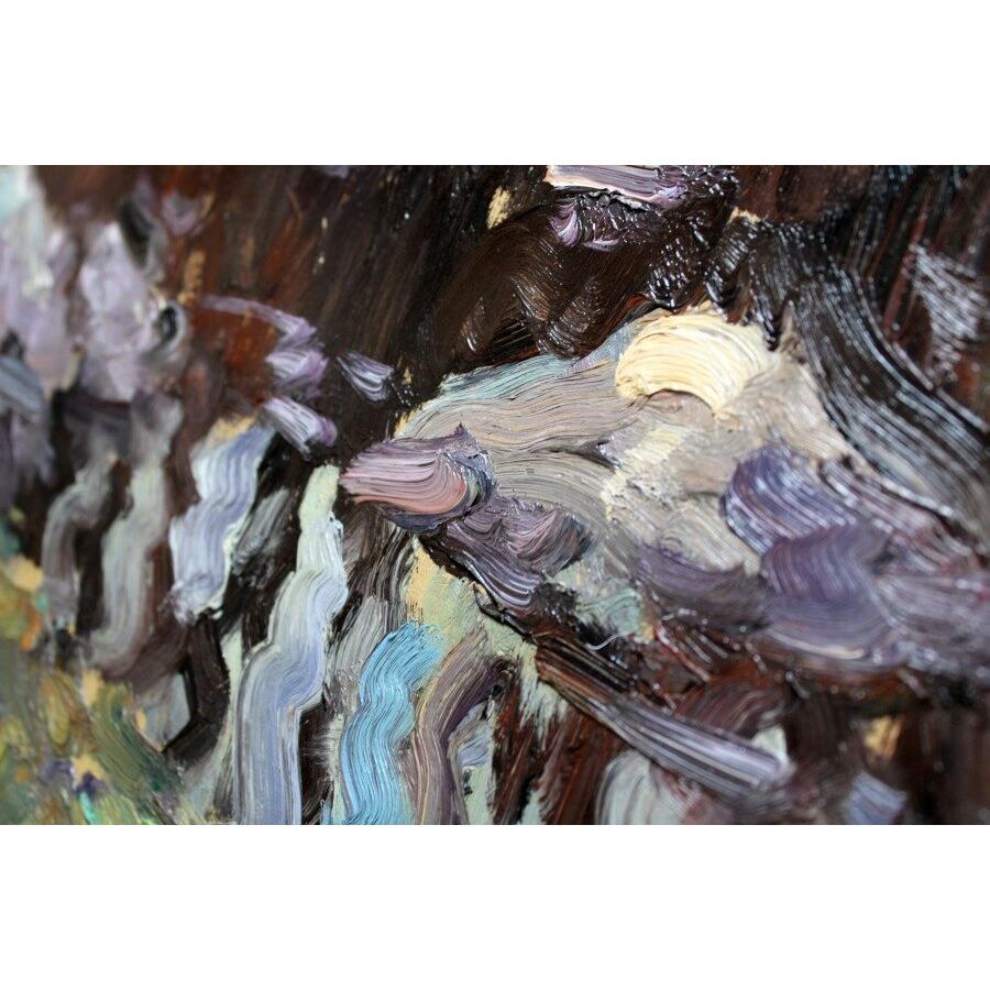 Giornata soleggiata d'autunno. 1978. Olio su cartone, 68x93 cm in vendita 1