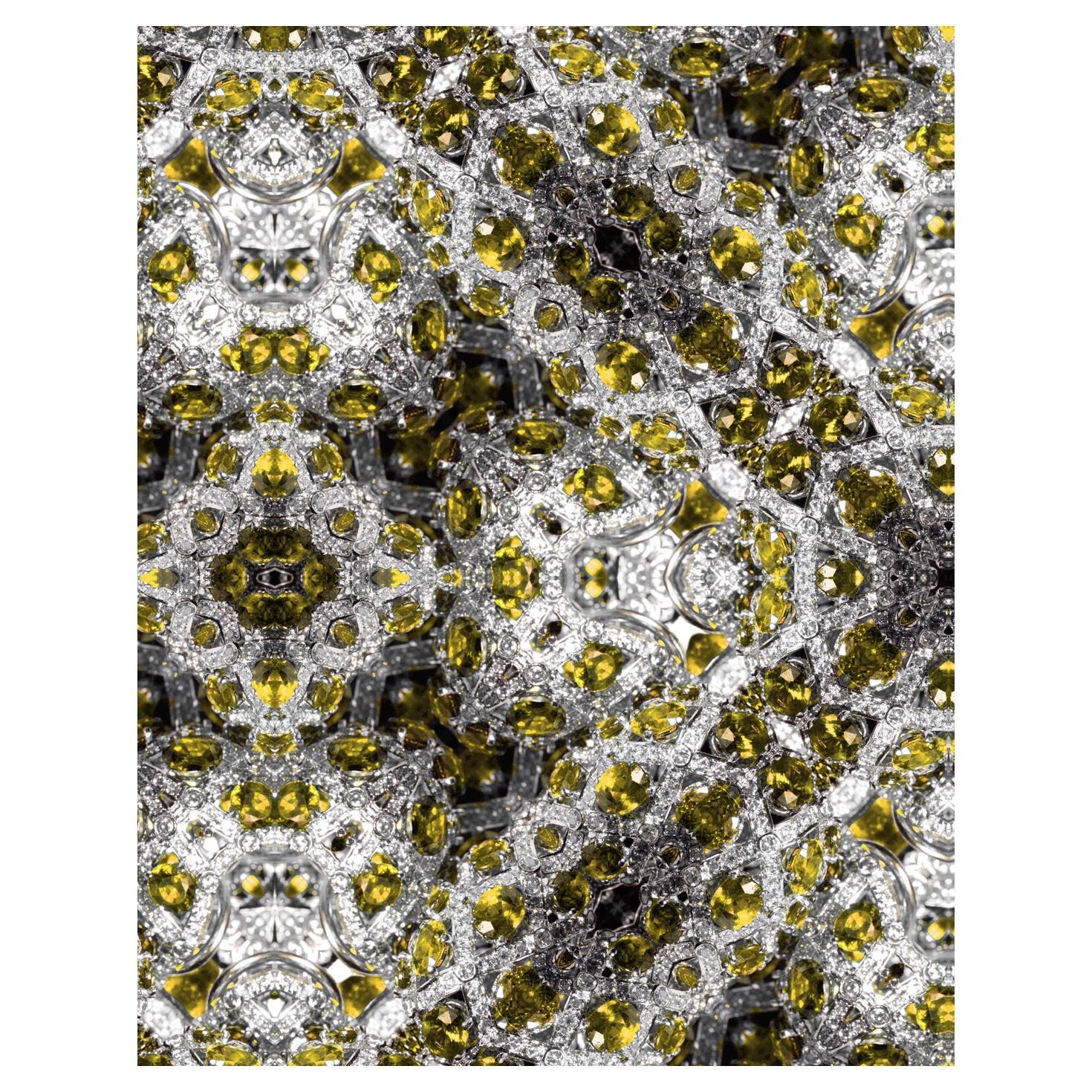  EDGE Collections Diamond Pattern Series Canary