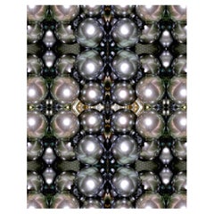 EDGE Collections Overlapping Black Pearls Light Grey from our Collection no. 1