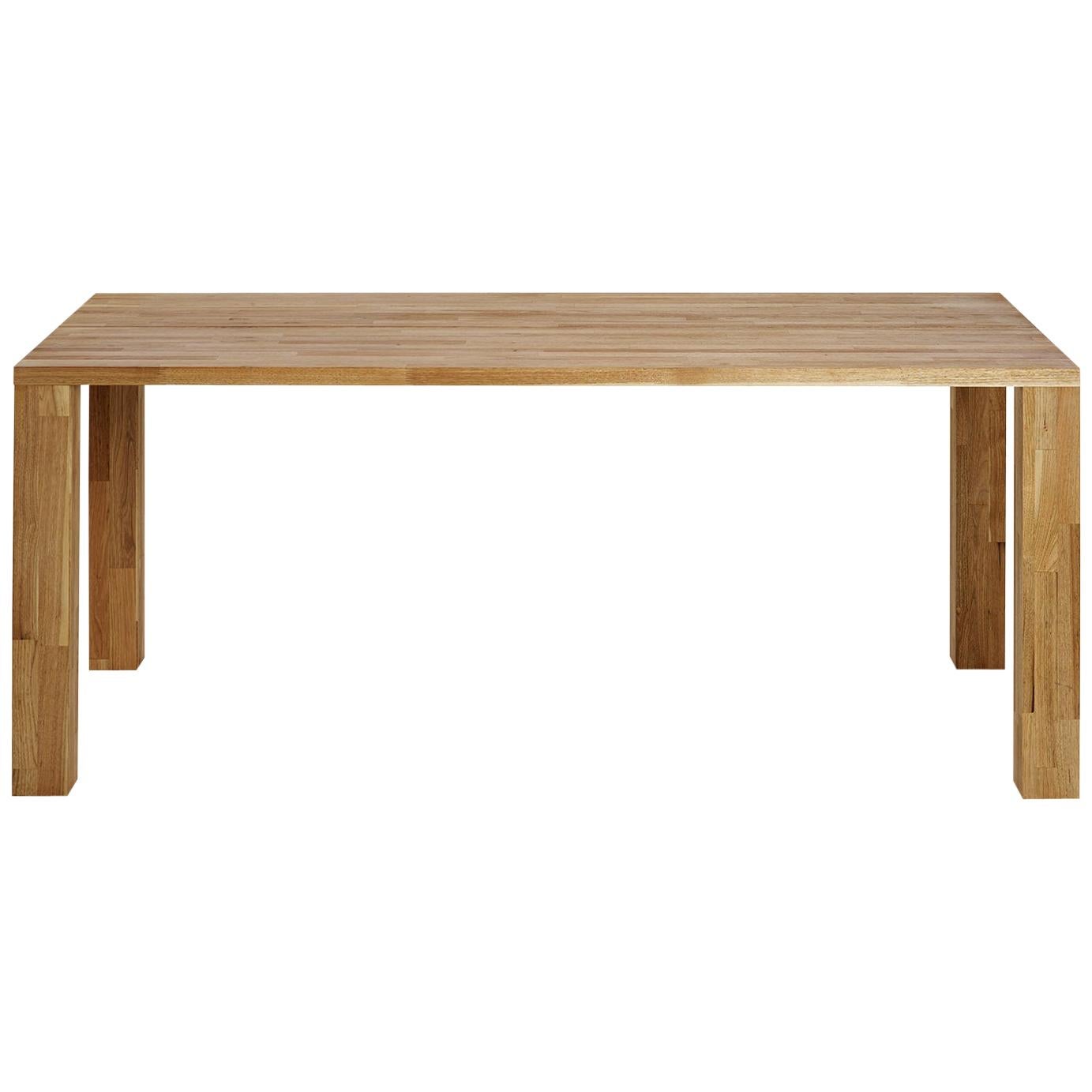 Edge Dining Table Solid English Walnut LAXseries by MASHstudios For Sale