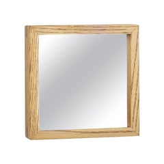 EDGE Mirror Small Square Oak