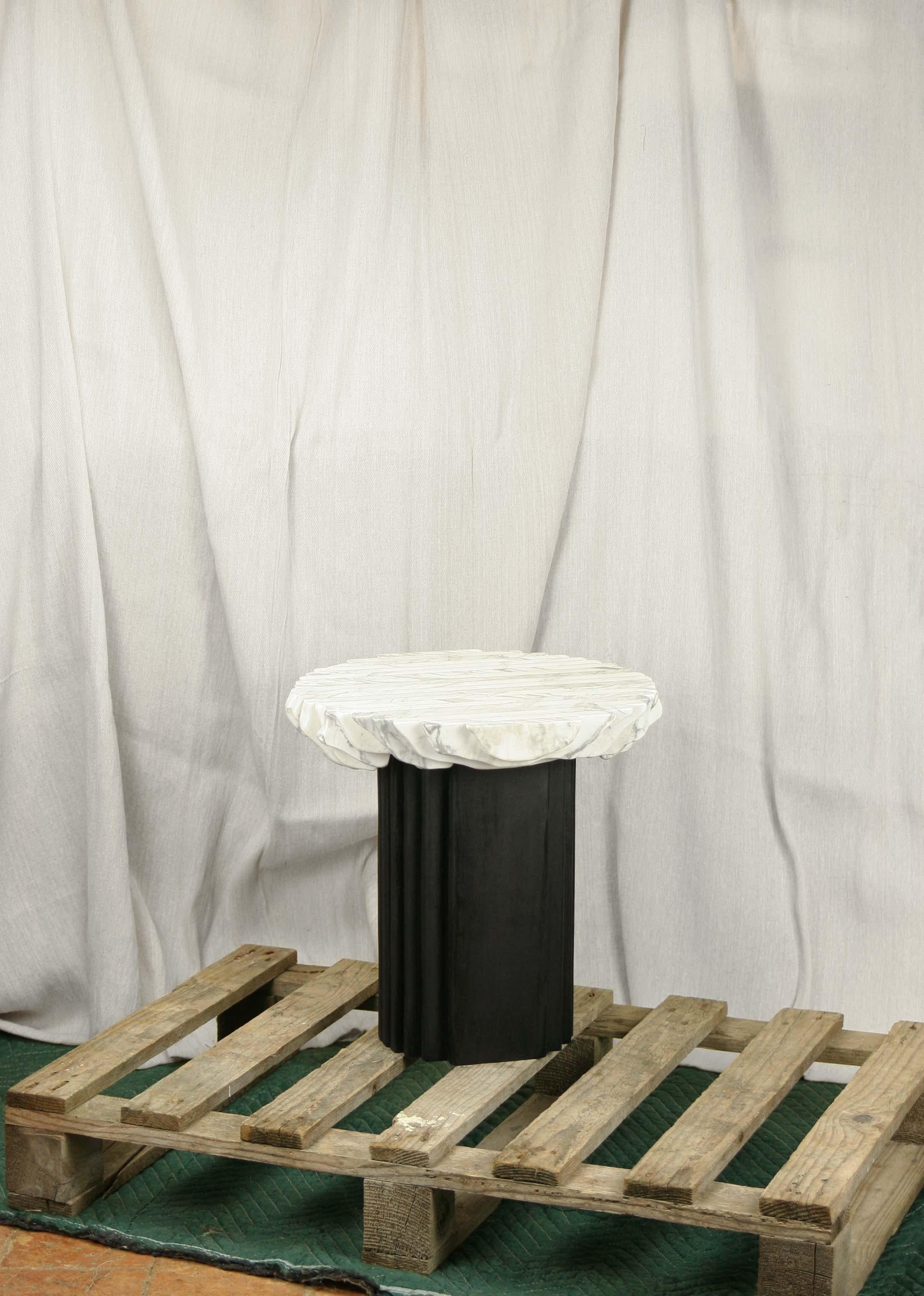 Edge Side Table by Krzywda In New Condition In Geneve, CH