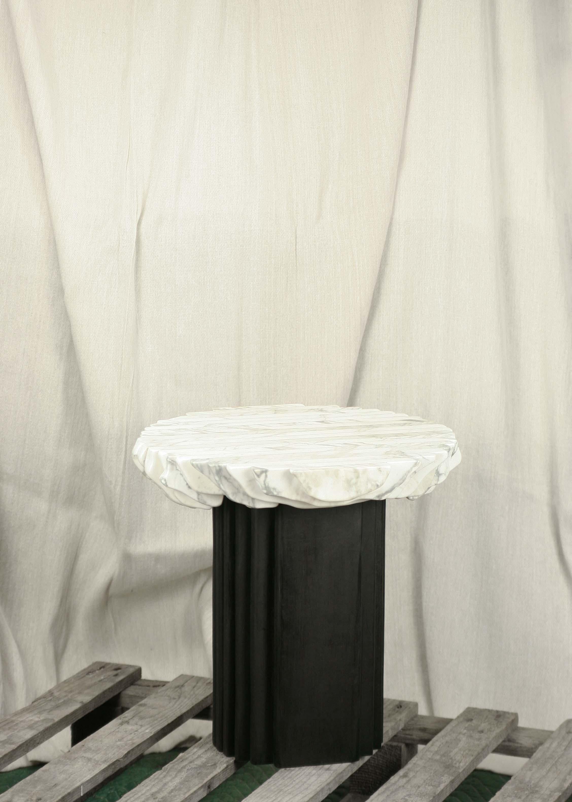 Contemporary Edge Side Table by Krzywda