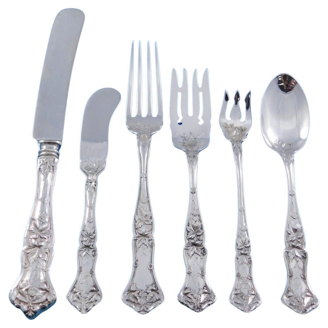 Edgewood by International Sterling Servicio de 12 cubiertos de plata Juego de 106 piezas