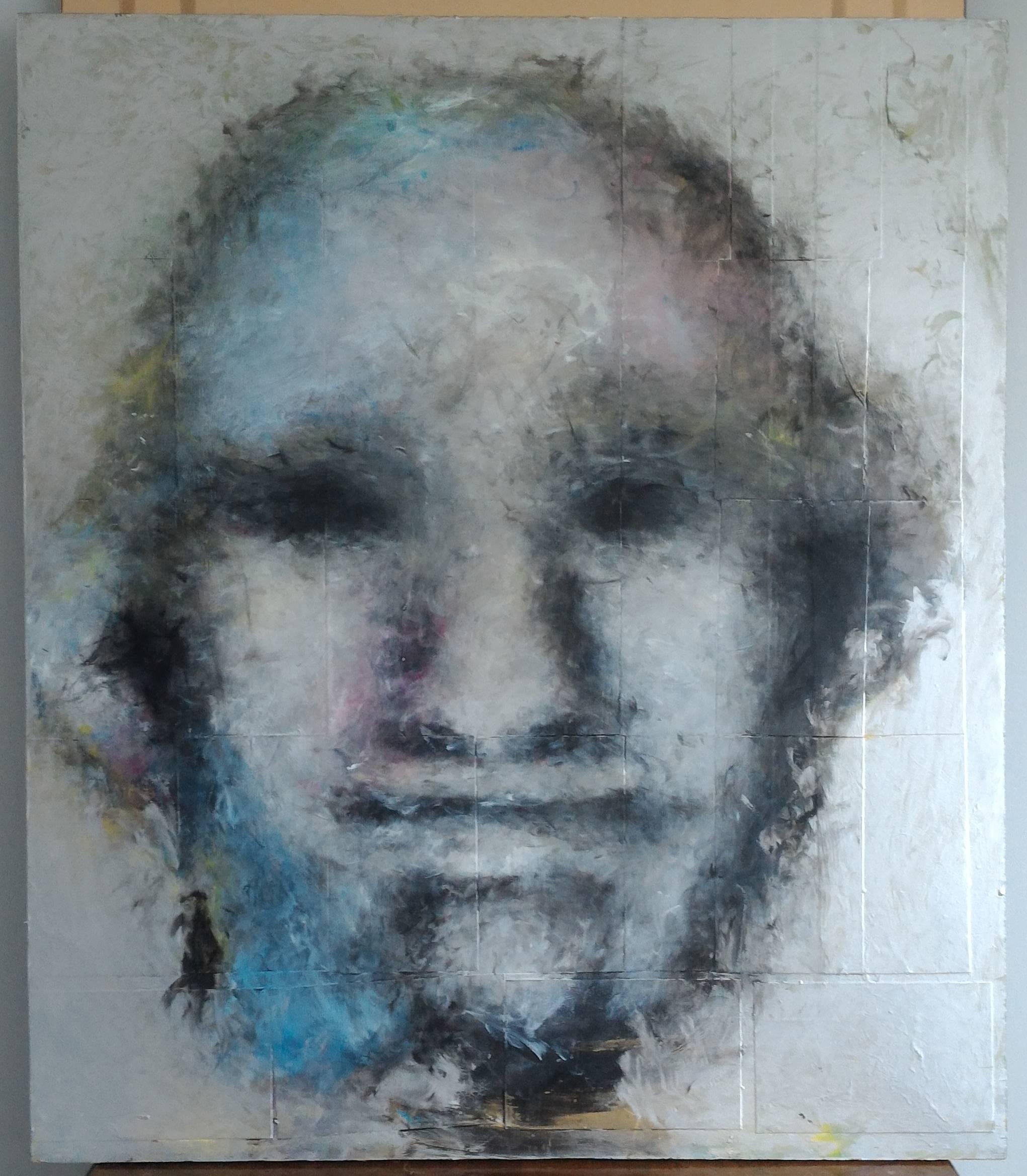 Edi Dominique Dubien Portrait Painting - Identity Portrait No 1