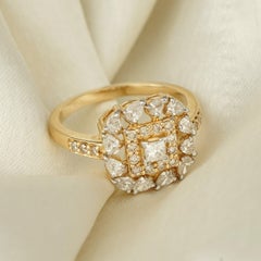 Moi Edie Gold and Diamond Ring