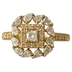 Moi Edie Gold and Diamond Ring