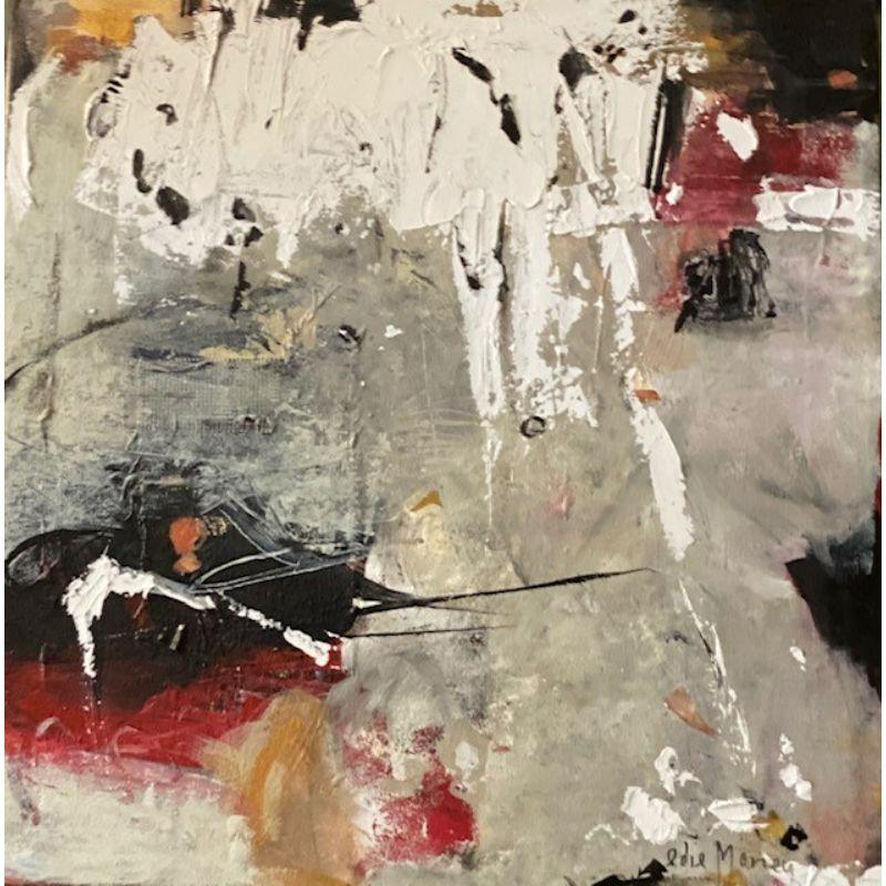Edie Maney Abstract Painting - Feeling the Unexpected