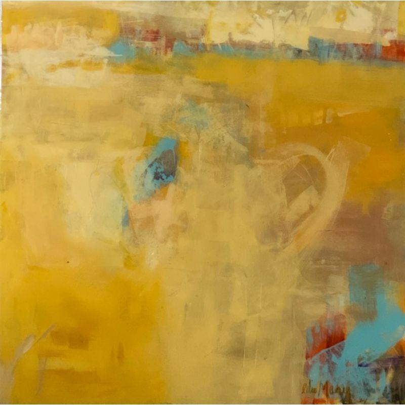 Edie Maney Abstract Painting - Poetic Applause