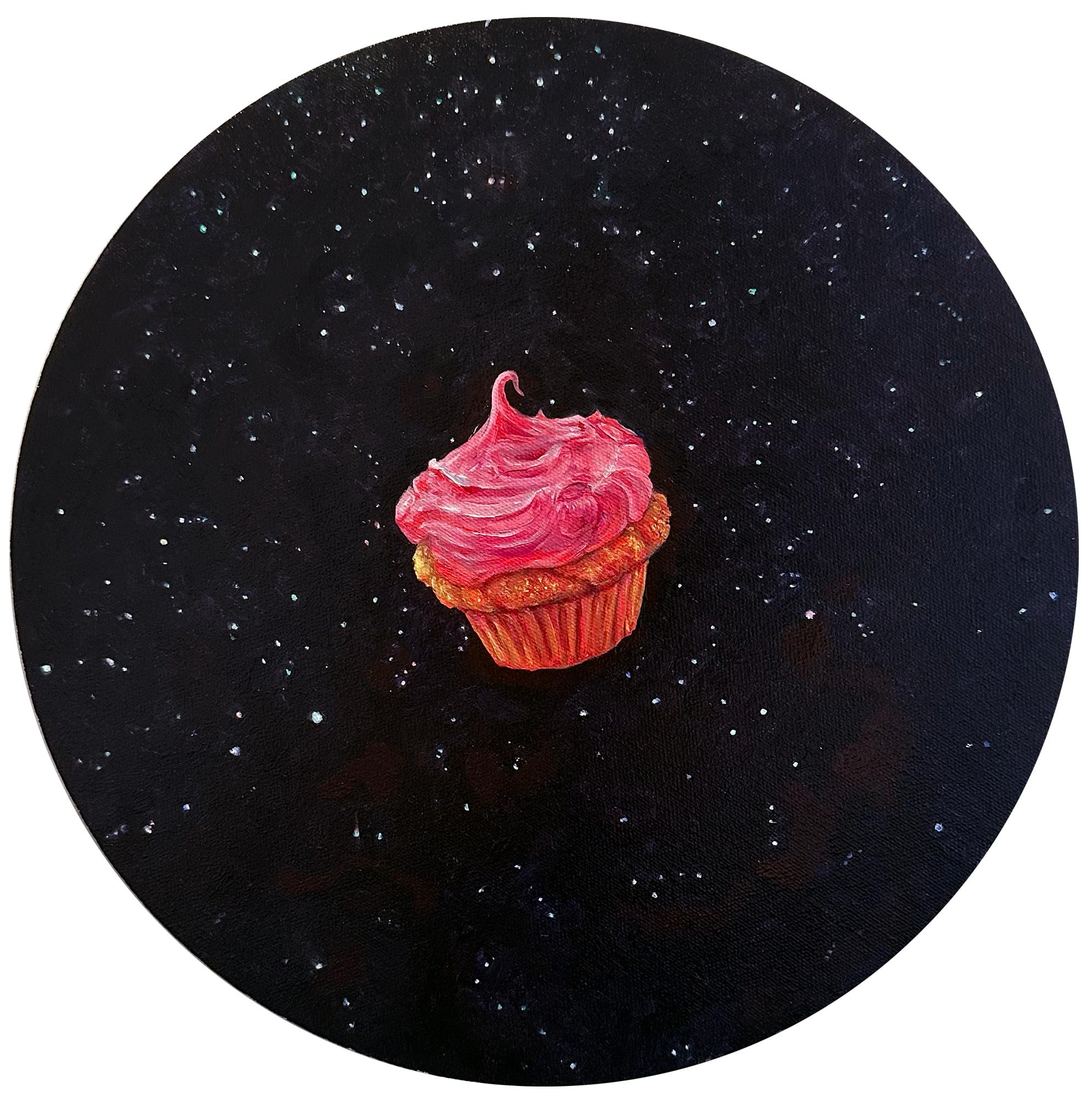 Cosmic ScottCake (d
après Celmins) - Peinture de cupcakes