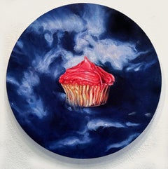 ScottCake (after El Greco) - Cupcake painting