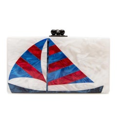 Vintage Edie Parker Sailboat Clutch