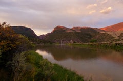 diptych from series Sight Seen; "Gates of Lodore, dawn" and "Green River, raft"