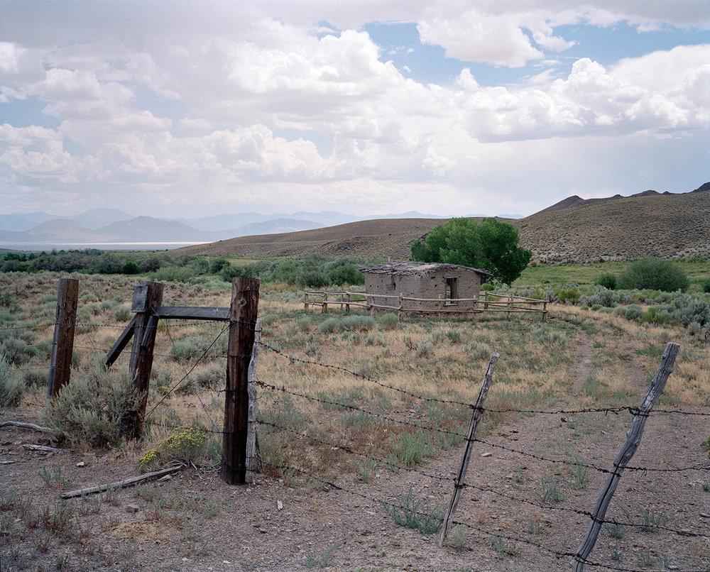 Edie Winograde Color Photograph - "Pony Express Nevada" American Landscape Photograph