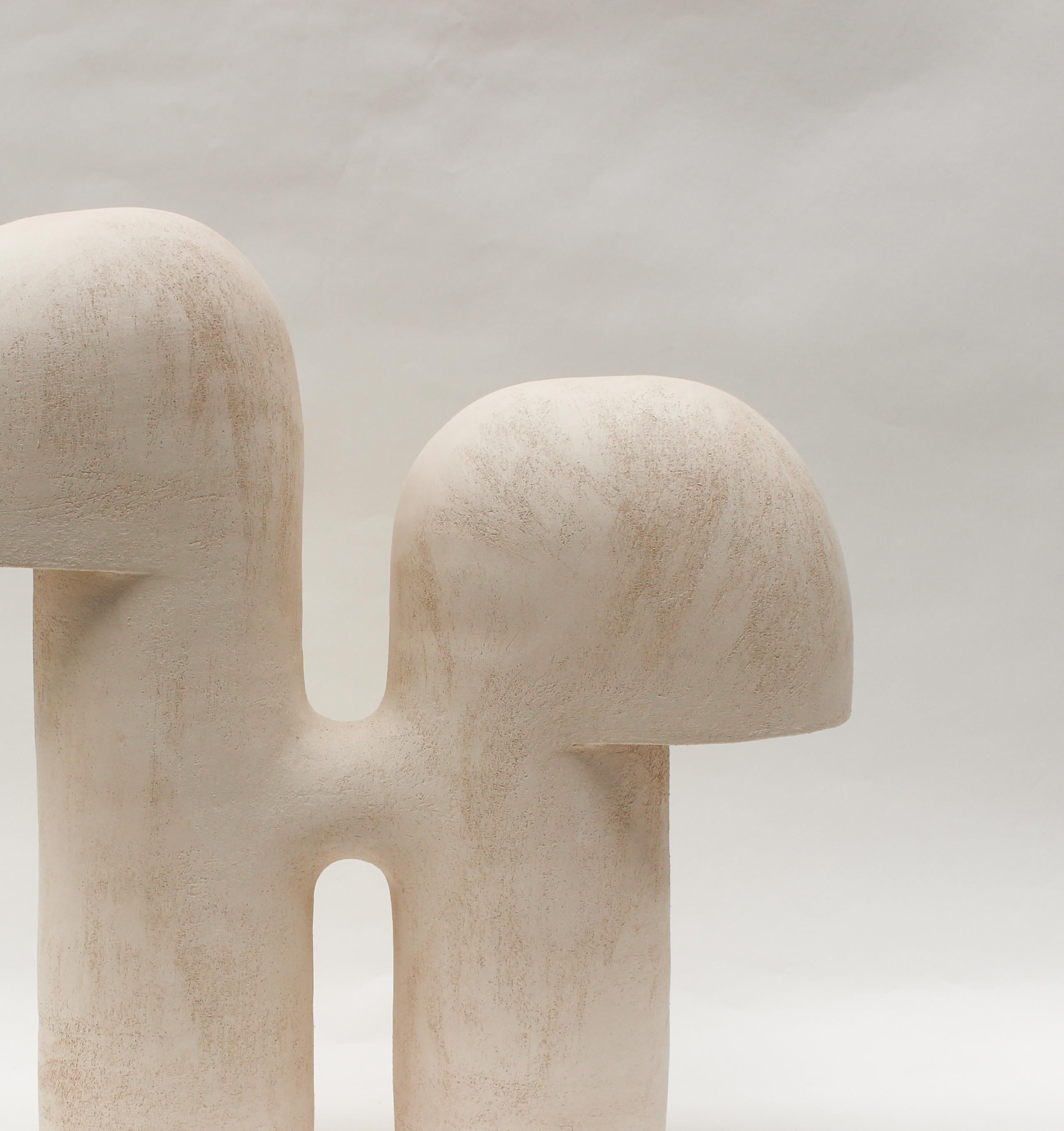 Post-Modern Edifice #39 Stoneware Lamp by Elisa Uberti