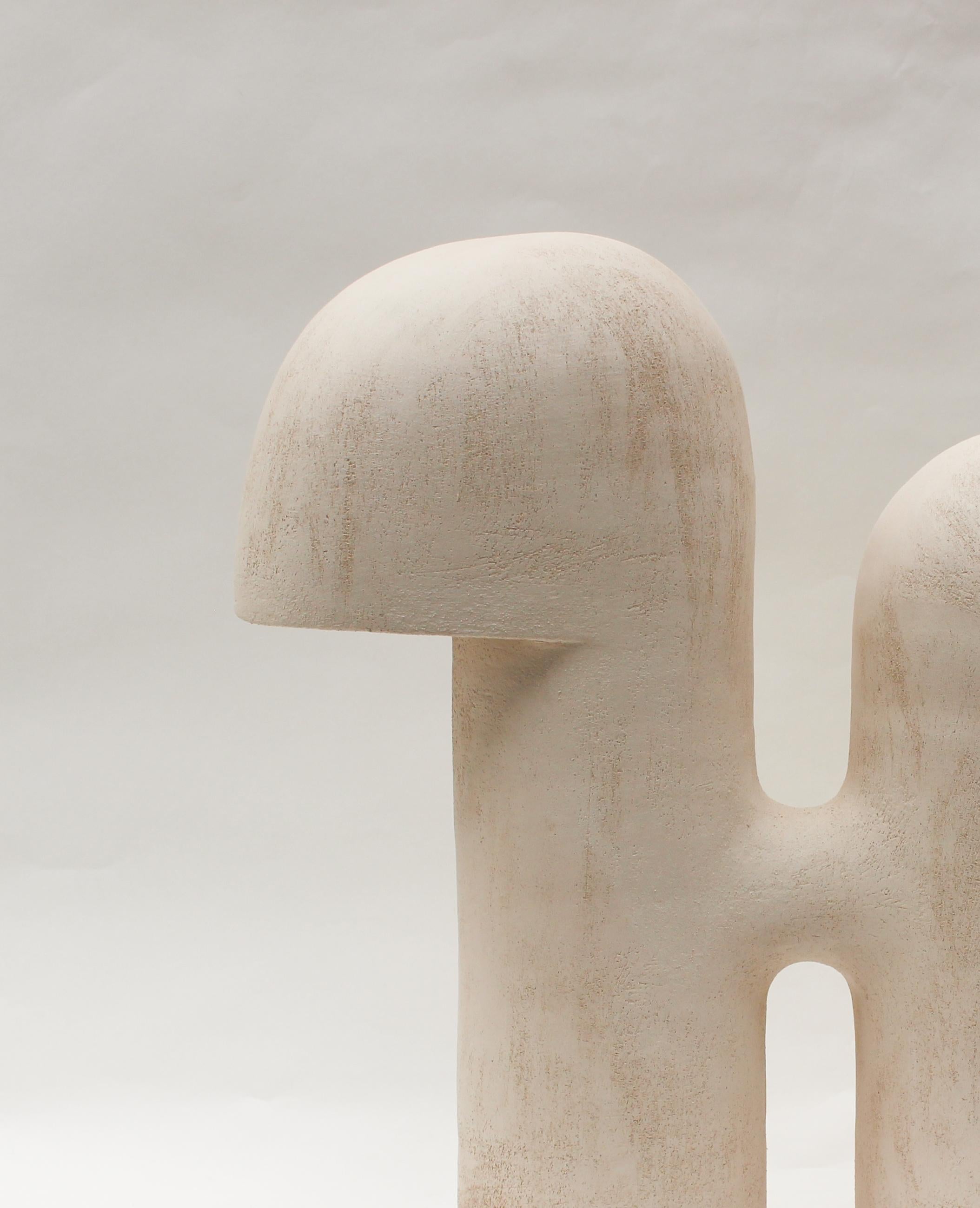 French Edifice #39 Stoneware Lamp by Elisa Uberti