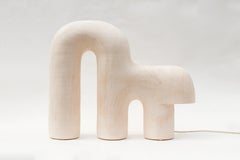 Lampe Edifice #46 en grès d'Elisa Uberti