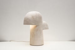 Édifice White Stoneware Table Lamp by Elisa Uberti