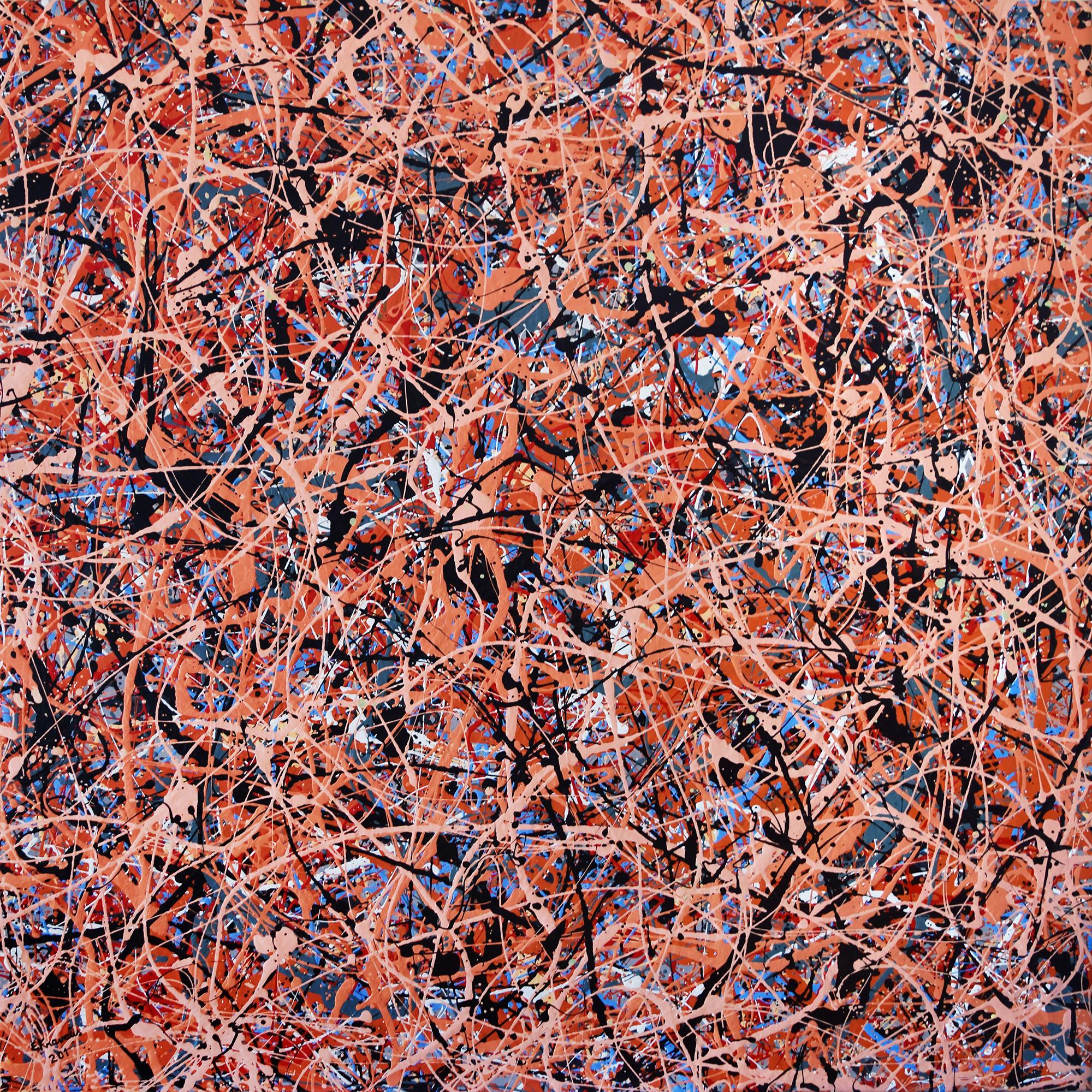 201,  técnica mixta/lienzo, 150x150 cm, 2025