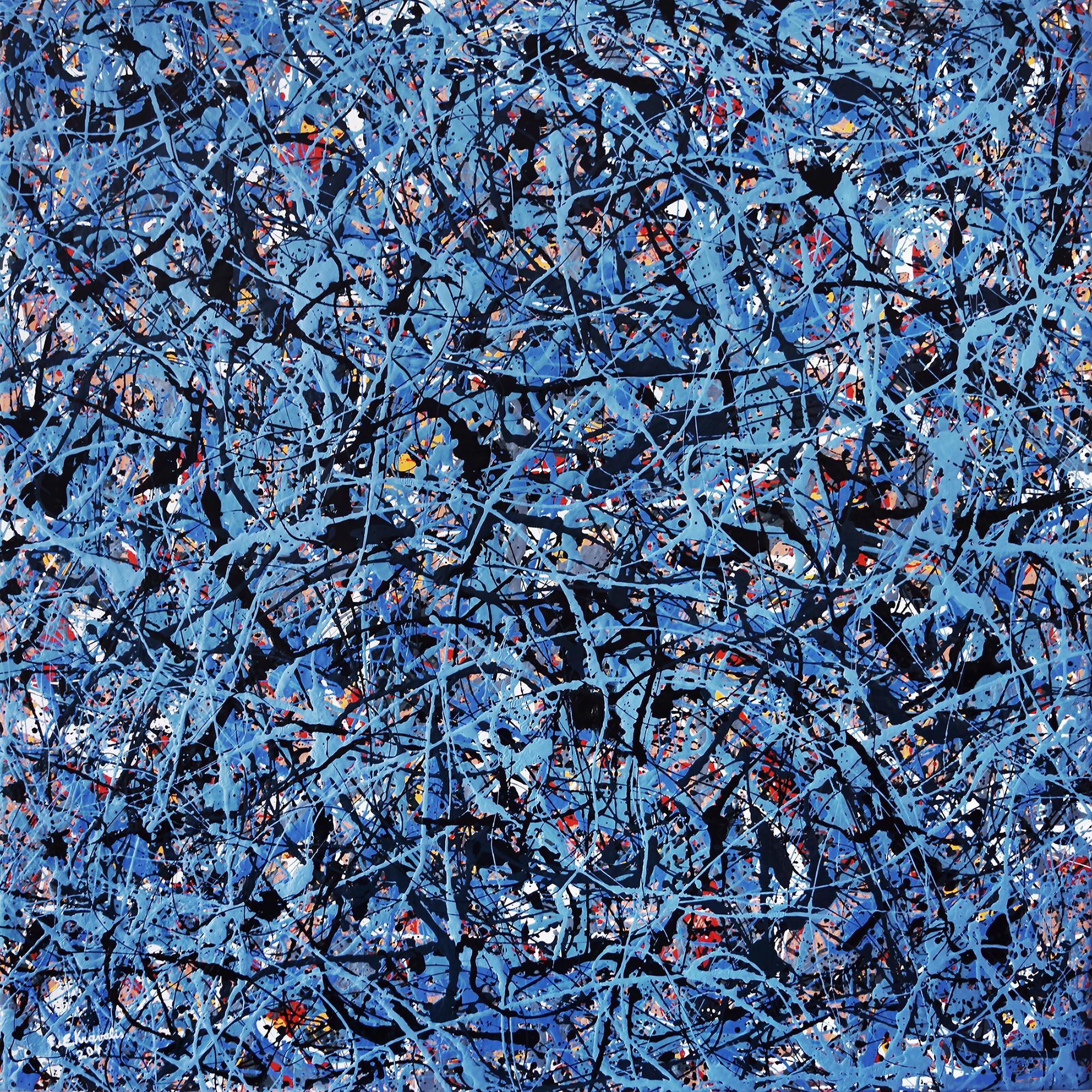 204,  técnica mixta/lienzo, 150x150 cm, 2025