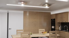 Edimate Genuine Aluminium Brass Industrial Style Ceiling Light Version 2