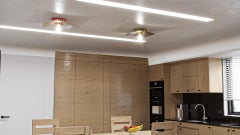 Edimate Genuine Aluminium Brass Industrial Style Ceiling Light Version 3