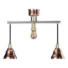 Edimate Stainless Steel / Copper Pendant Light V3, Handmade in France
