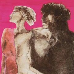 'Mythic Figural', San Jose State, Palo Alto, Northridge, Sugar-Lift Aquatint