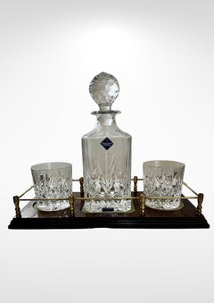 Juego de decantador, vasos para whisky y bandeja Edinburgh Crystal