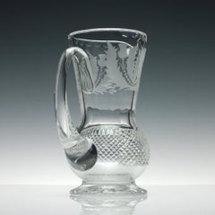 Edinburgh Crystal Whisky Water Jug, circa 1990