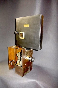 Edison 35mm Projecting Kinetoscope, Hand Crank Patented 1897, Built Ca. 1910 OBO
