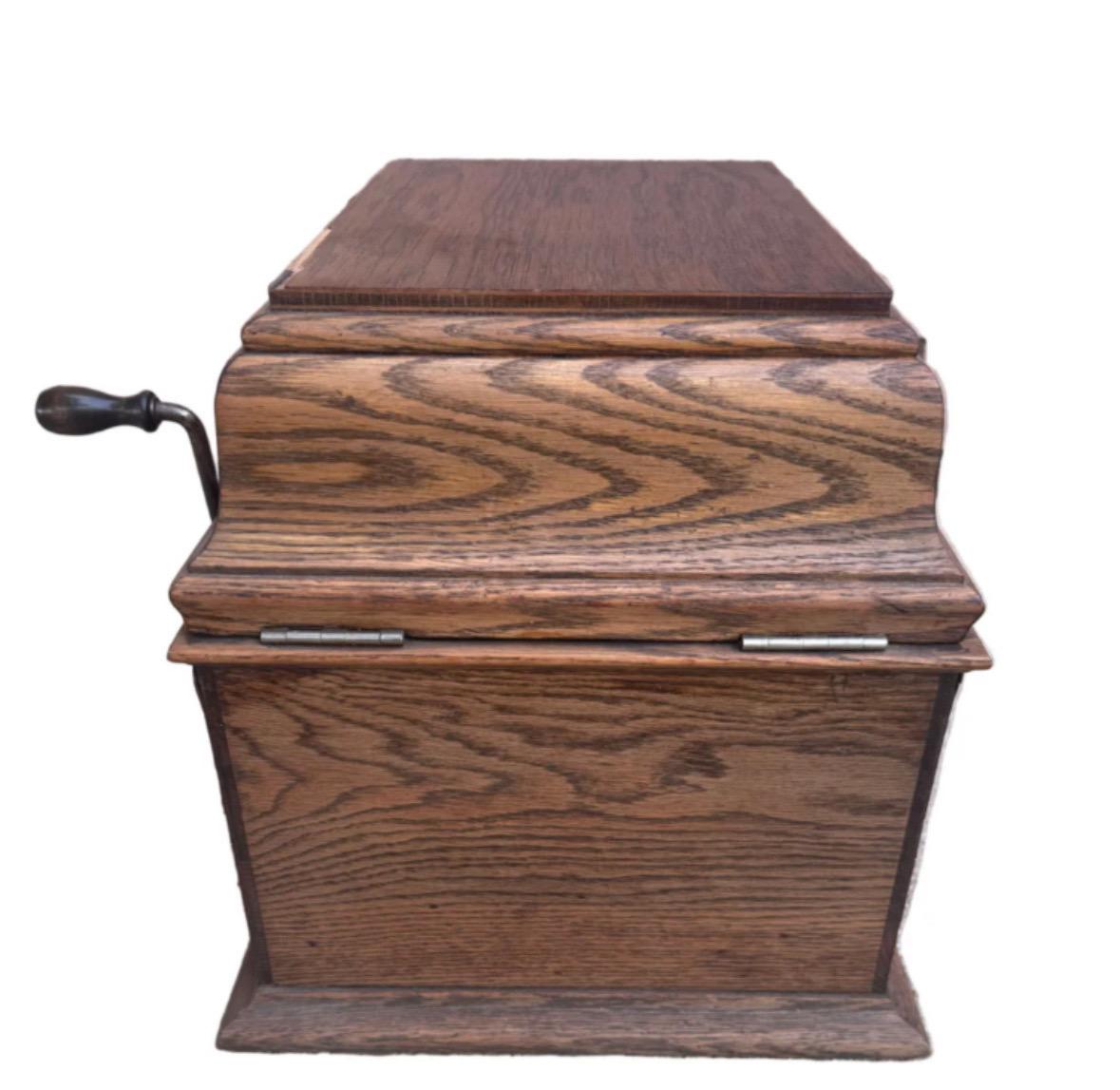Cylindre de phonographe Edison Amberola X en vente 3