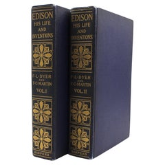 Edison: His Life and Inventions by Frank L. Dyer and Thomas C. Martin, 2 Volumes