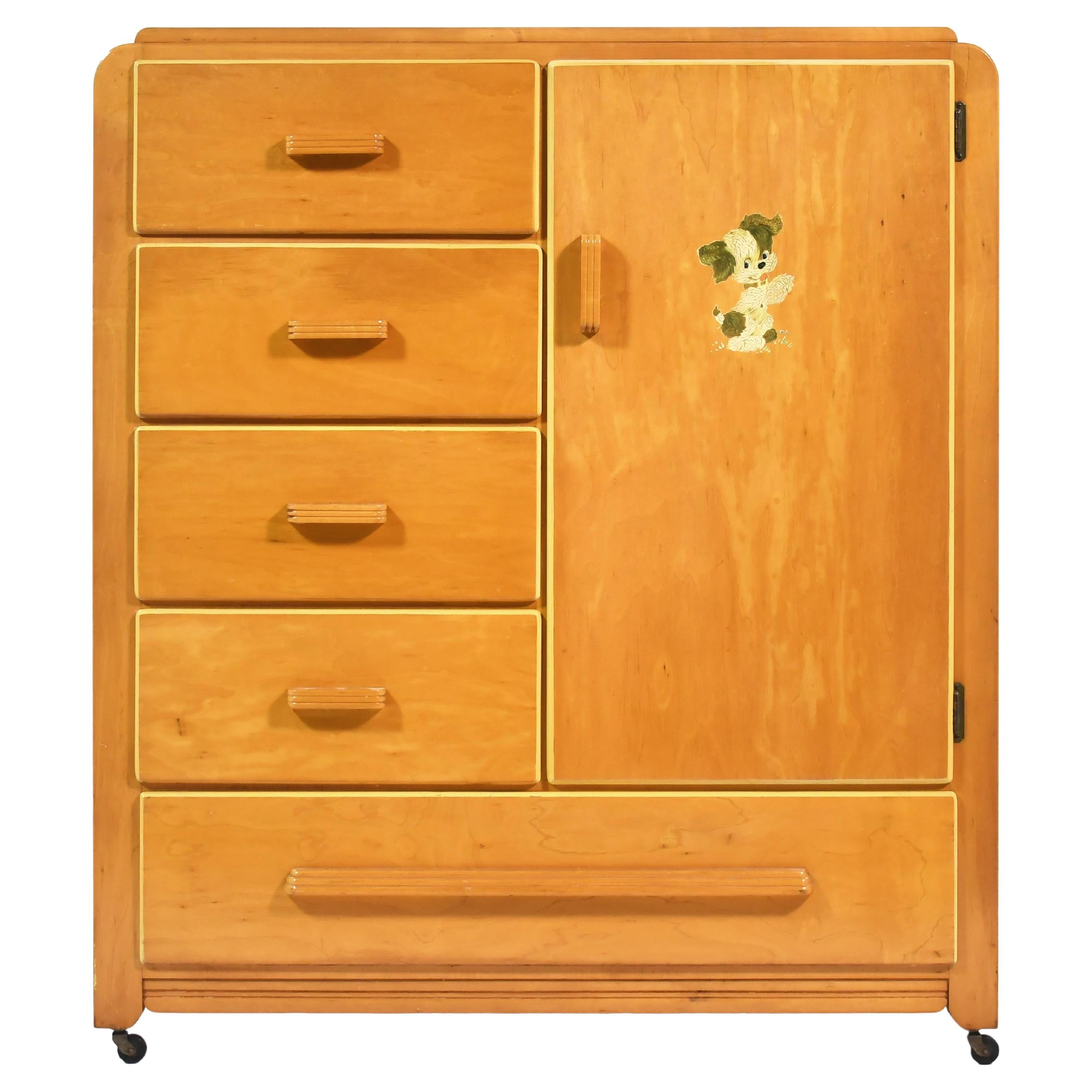 Edison Little Folks Child's Dresser/ Armoir For Sale
