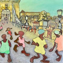 The Budapest race+figurative, people, funny, running, activity