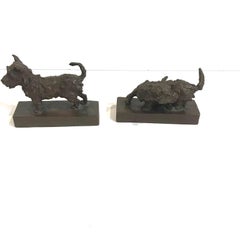 Walking Terrier and Running Terrier: A Pair by Edith Barretto Stevens Parsons