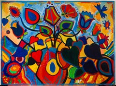 Edith Birkin (1927-2018) - 20th Century Oil, Colourful Still Life