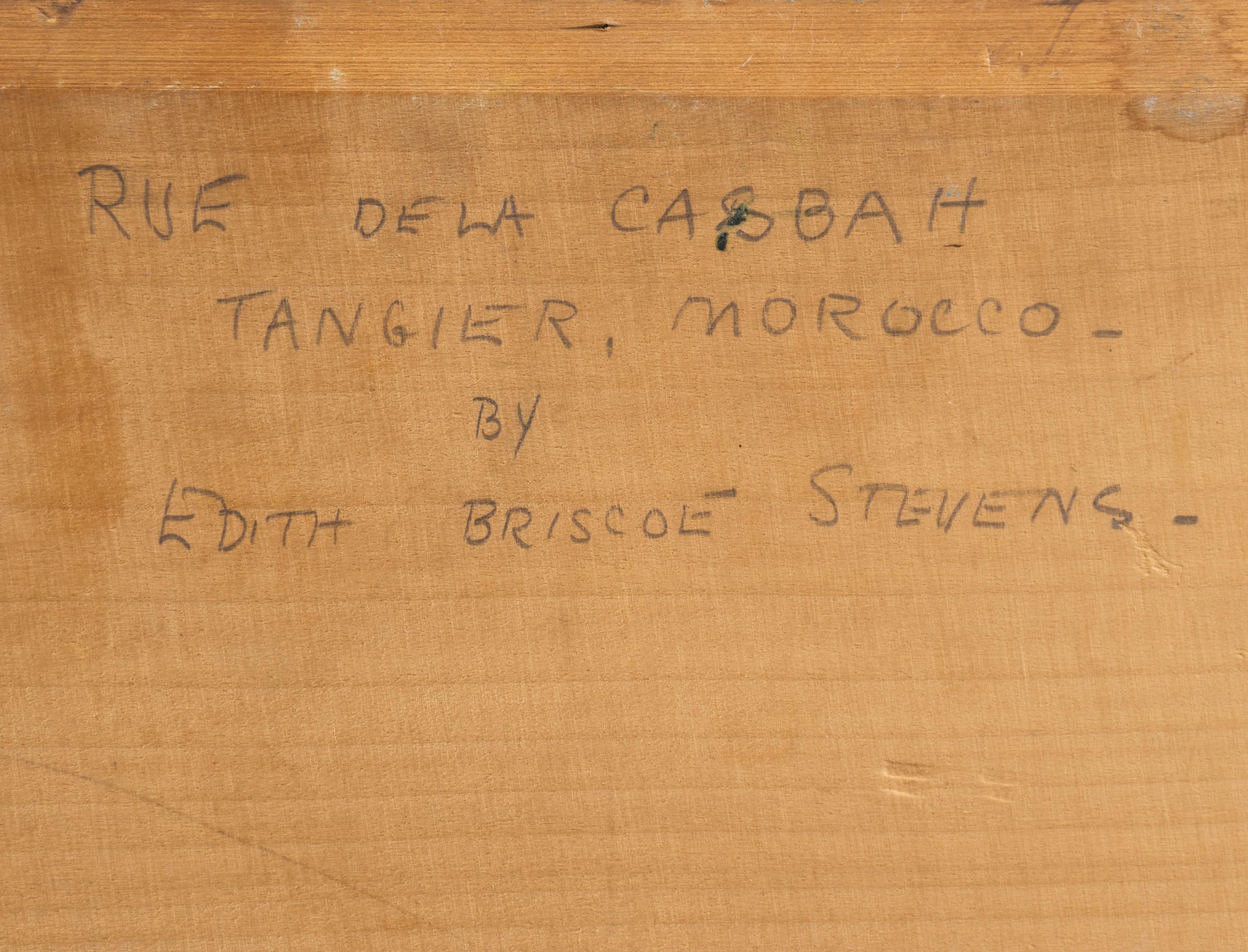 'Rue de la Casbah, Tangier, Morocco', Rockport, Massachusetts Woman Artist, PAFA 2