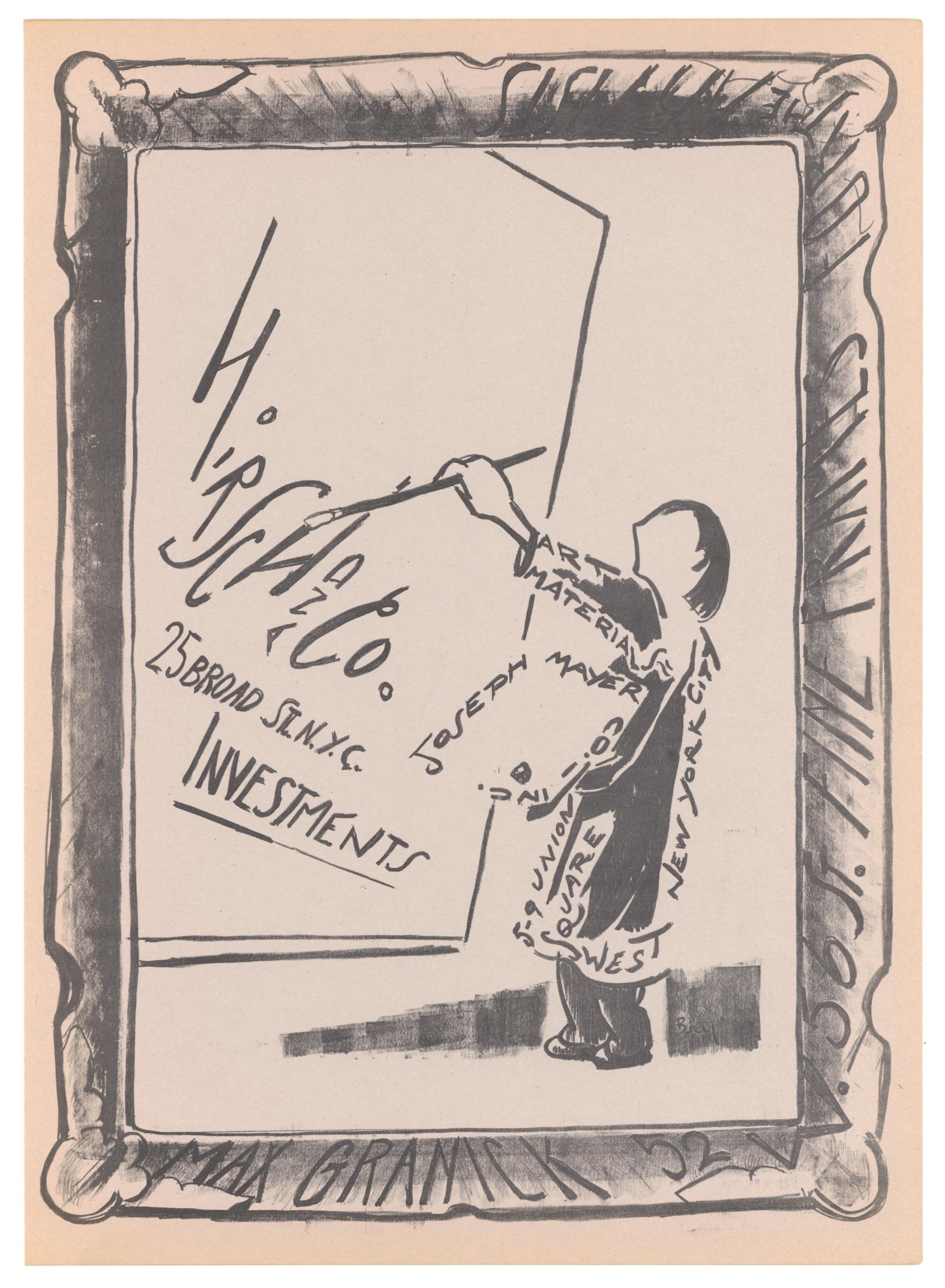 Originallithographie – Print von  Edith Bry