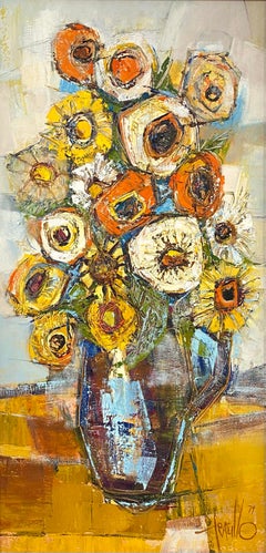 “Poppies and Sunflowers”