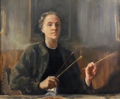 "Riflessione (Self-Portrait), 1951" Edith Emerson Woodmere Pioniera americana LGBTQ