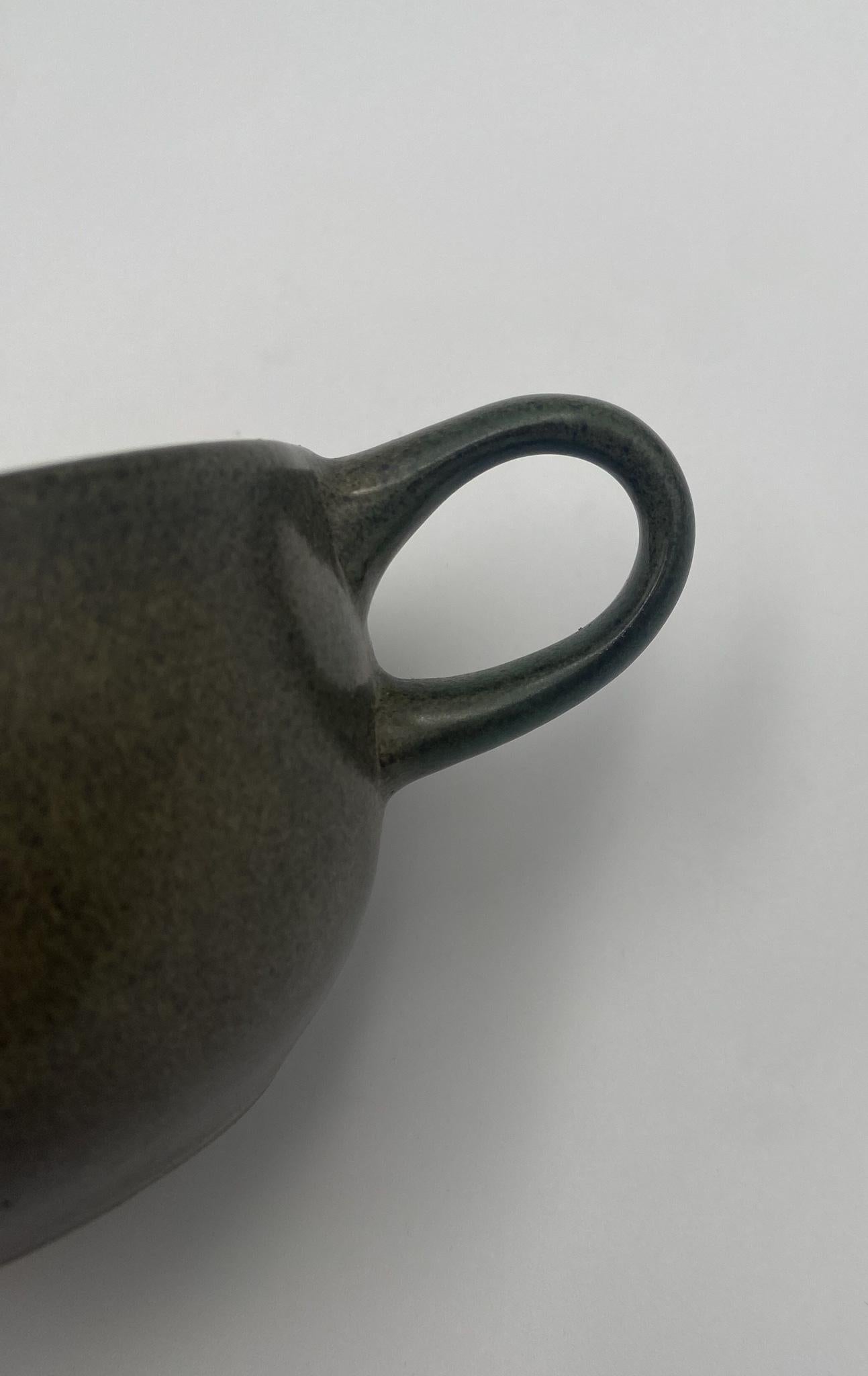Coupe Line Pottery Sea & Sand Ceramic Cup Edith Heath, vers 1960 en vente 2