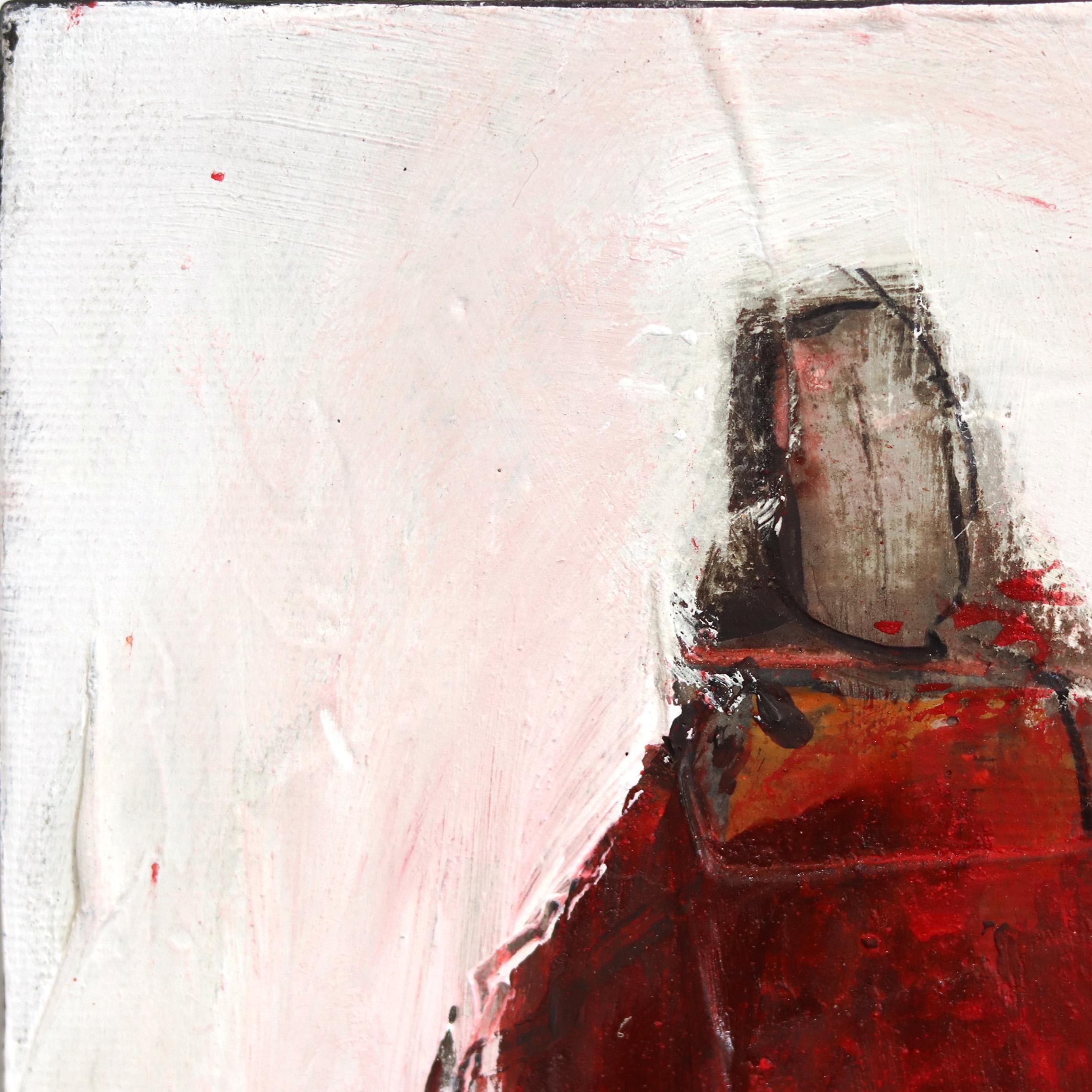 5842 - Obra de Arte Figurativa Abstracta Original Alta - Painting Expresionismo abstracto de Edith Konrad