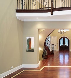 5844 - Opera d'arte astratta figurativa originale alta