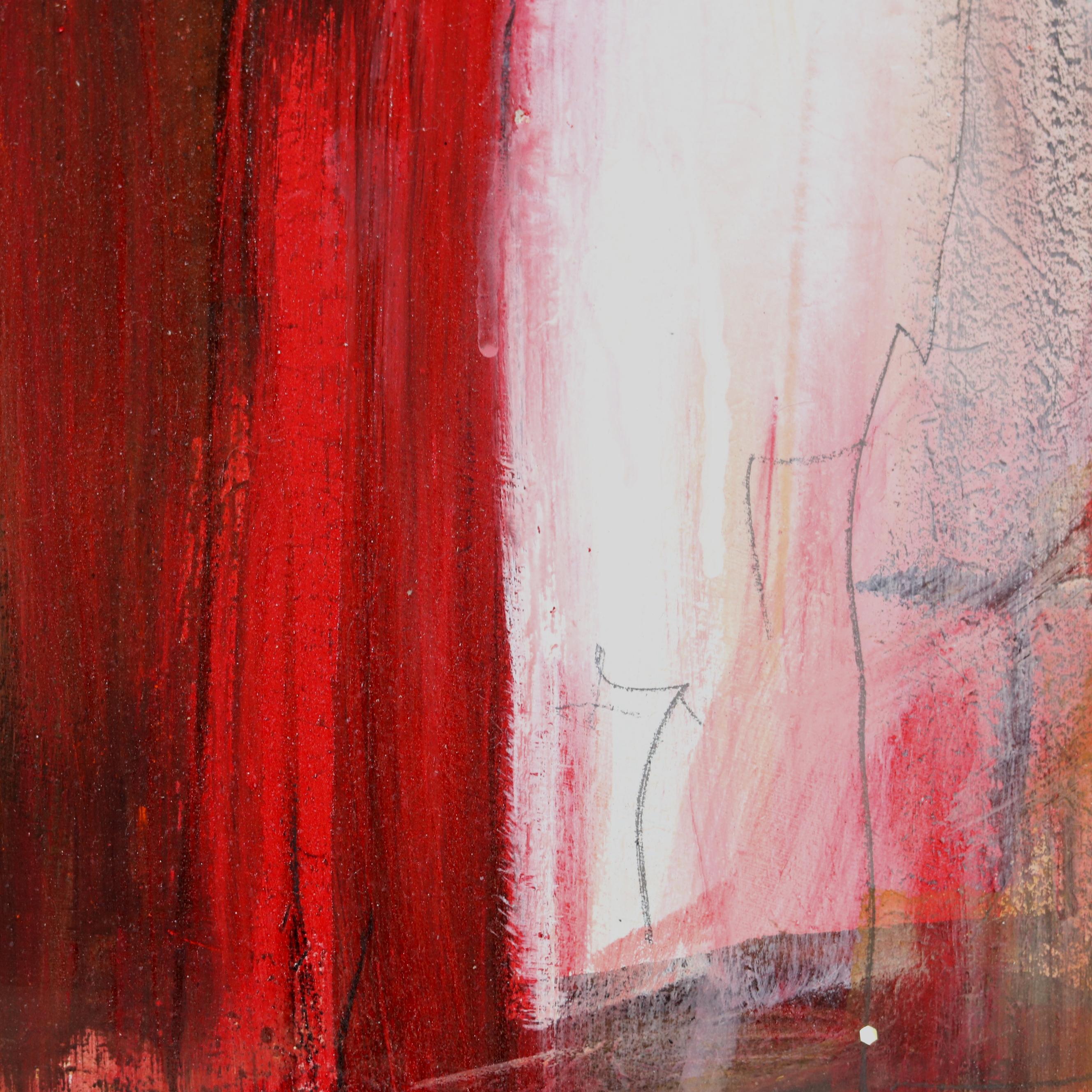 6370 - Figurative Moody, Original-Ölgemälde im Angebot 3