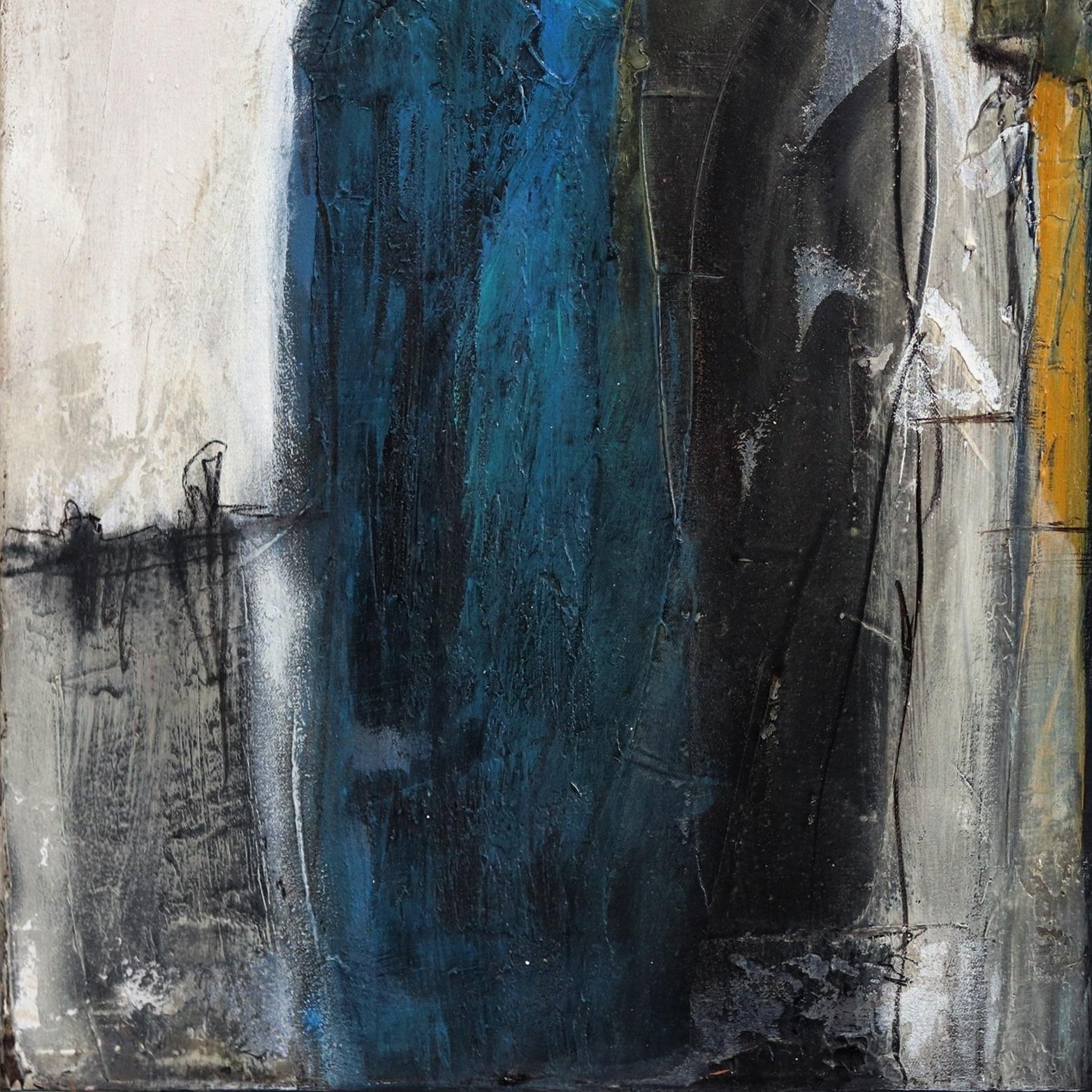 9493 - Pintura al Óleo Original Figurativo Moody Obra de Arte Contemporáneo 2