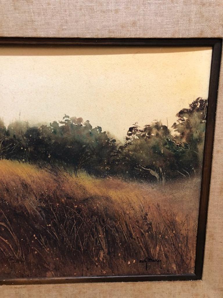 Peinture d'Edith Maskey
Aquarelles sur papier, signées en bas à droite, vers les années 1980
taille totale : 15