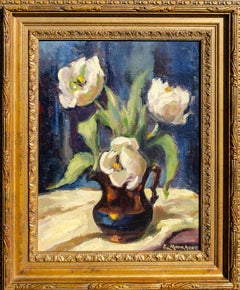 American Impressionist Edith Morehouse Still Life Painting, Titled "Imperial"